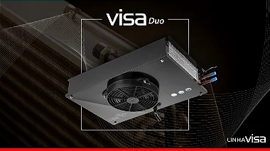 Kit Climatização para adega 600 kcal/h com controle de Umidade, 220v Mono