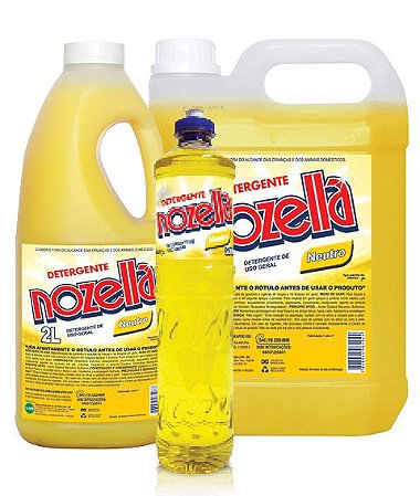 Detergentes Neutro e Cristal