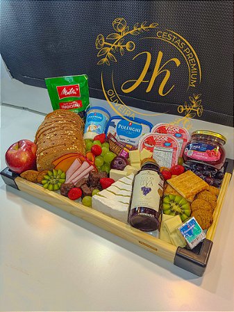 Cesta Café da Manhã ou Tarde DIET - PREMIUM - Zero Açúcar