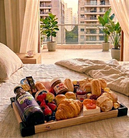 Café da Manhã na Cama Premium dia das Mães