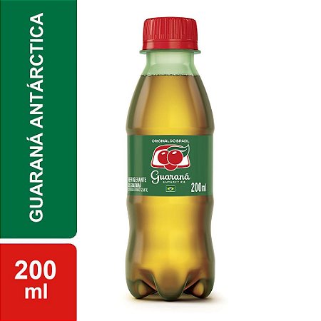 REFRIGERANTE 200ML GUARANA ANTARCTICA PET UN