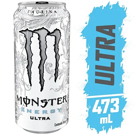 MONSTER ULTRA BRANCO LATA 473ML