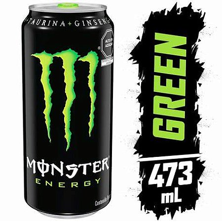 MONSTER ENERGY GREEN TAURINA LATA 473ML