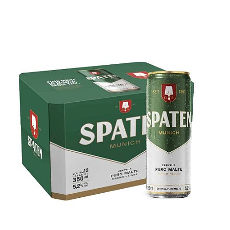 CERVEJA 350ML SPATEN LATA  UN