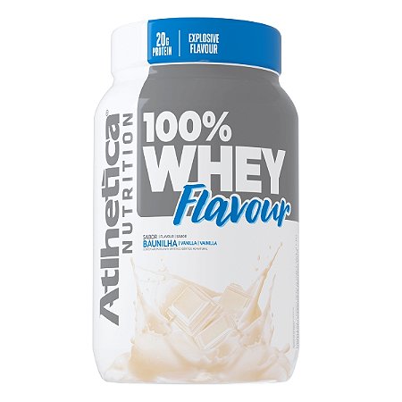 100% Whey Flavour Pote 900g - Atlhetica Nutrition