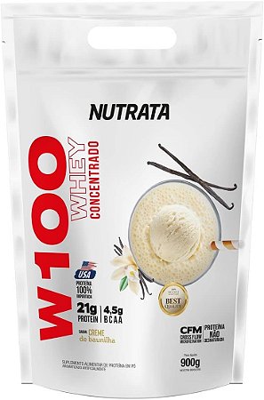 W100 Whey Protein 900g - Nutrata