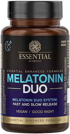 Melatonin Duo 0,21Mg 120 Comprimidos - Essential Nutrition