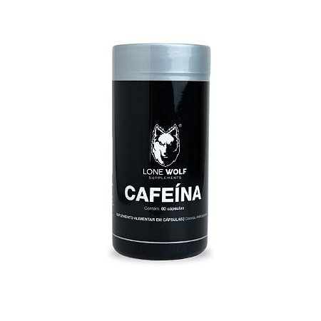 Cafeína 60 caps - Lone Wolf Supplements