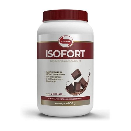 Whey Protein Isolado Isofort (900g) - Vitafor