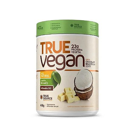 Proteína Vegana True Vegan 418g - True Source