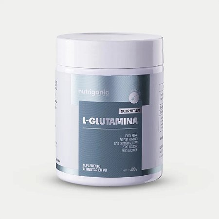 L-GLUTAMINA 300g – Nutriganic Supplements