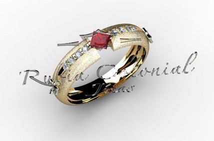 Anel Formatura Feminino Look Ouro 18k