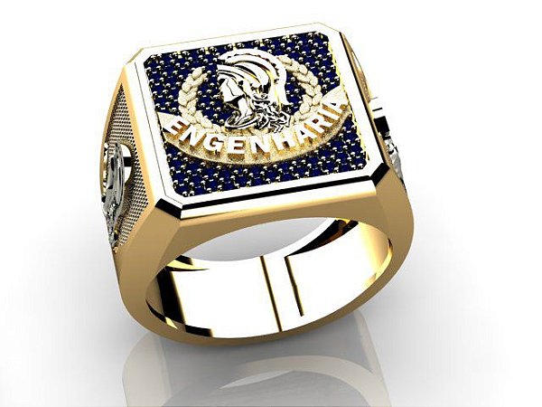 Anel Formatura Masculino Prime Engenharia