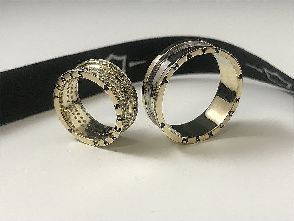 Alianças Patagônia Custom Diamonds