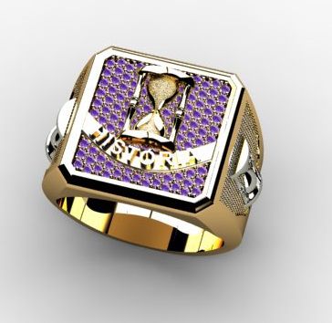 Anel Formatura Masculino Prime Ouro 18k