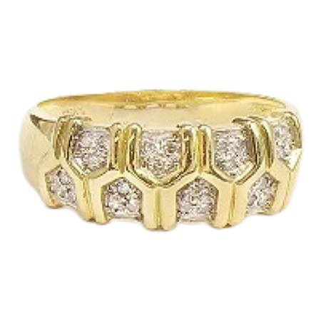 Anel Tiff Ouro 18K e Diamantes