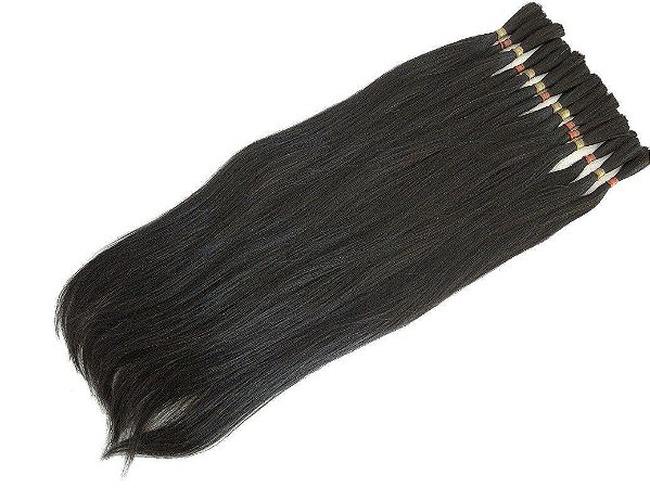 Mega Hair Costurado Cabelo Humano 55cm 50g Jachair