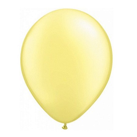 Balão Candy Color 9 Polegadas São Roque Amarelo