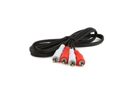 CABO DE ÁUDIO 2 RCA x 2 RCA 1.5M