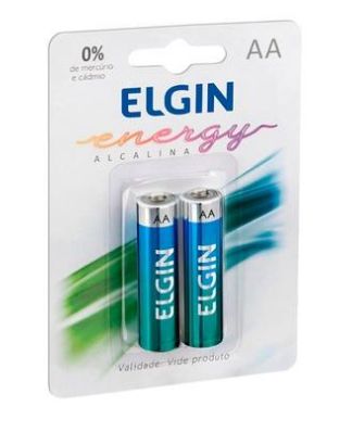 PILHA ELGIN ALCALINA AA C/ 2