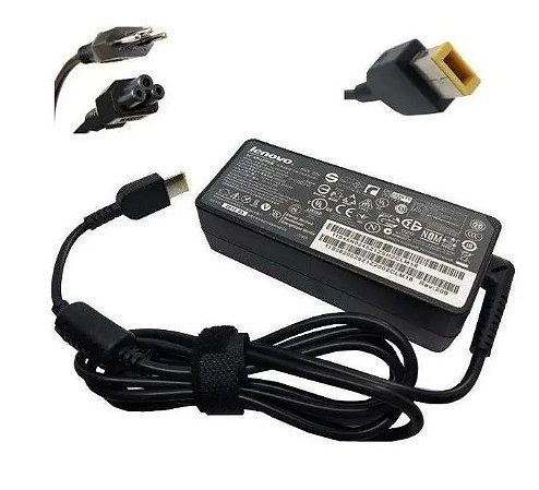 FONTE NOTEBOOK LENOVO 20V/3.25A PINO RETO COMPATÍVEL