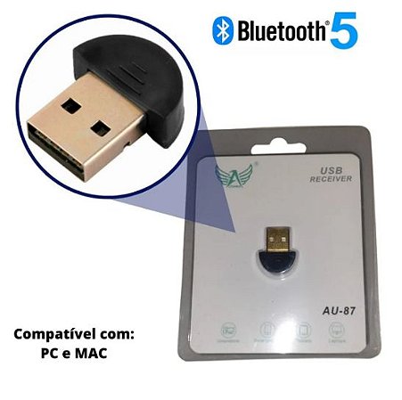 ADAPTADOR BLUETOOTH ALTOMEX 5.0 AU-87 USB - M. I. DISTRIBUIDORA