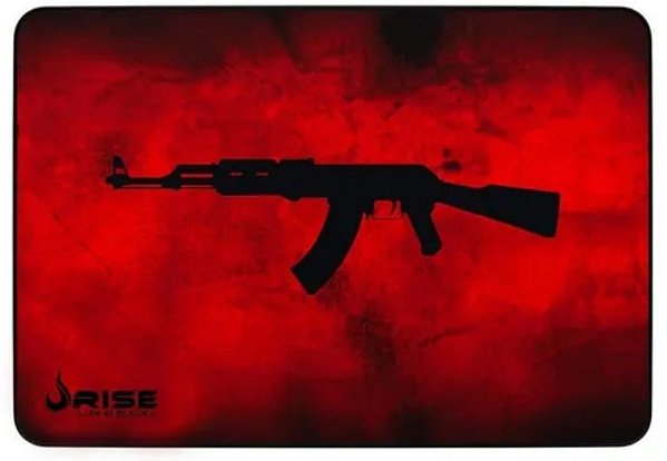 MOUSE PAD GAMER RISE MODE SNIPER RED 42CX29CX3MM