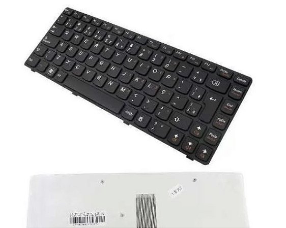 TECLADO NOTEBOOK LENOVO G480/G485/Z380/Z480/Z485 PRETO BR