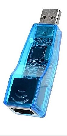 PLACA DE REDE USB 2.0 P/ RJ45 10/100 MBPS