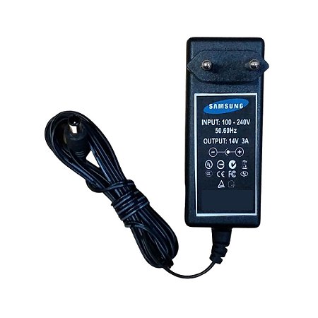 FONTE MONITOR SAMSUNG 14V / 3A COMPATÍVEL