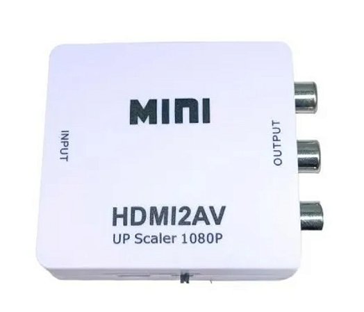 CONVERSOR HDMI FÊMEA X RCA
