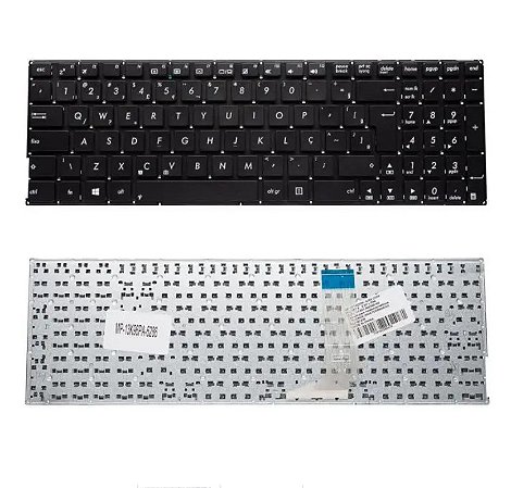 TECLADO NOTEBOOK ASUS X556UA/X556UB/X556UF/X556UJ/X556UQ BR PRETO