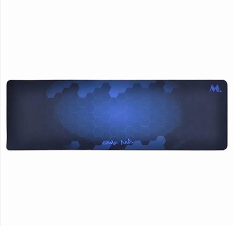 MOUSE PAD GAMER MTEK 70CX22CX2MM PRETO/AZUL