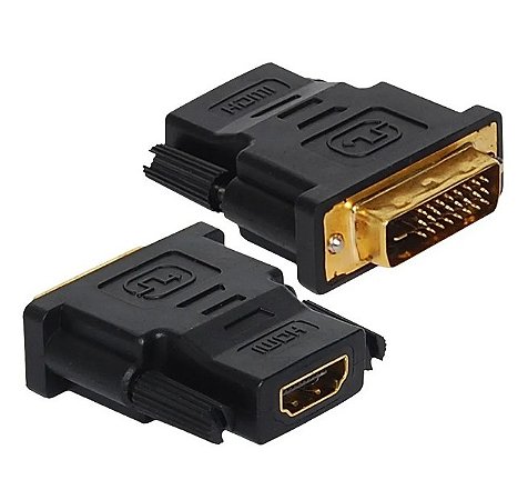 ADAPTADOR DE VÍDEO DVI 24+1 X HDMI FÊMEA