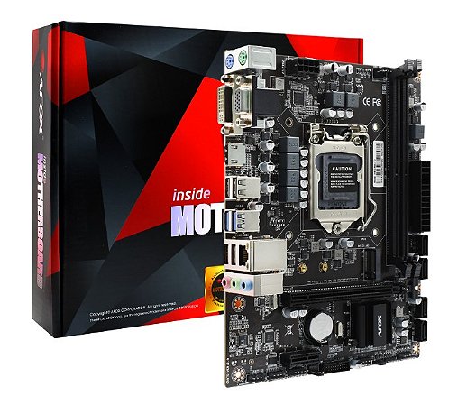 PLACA MÃE AFOX IH510-MA LGA 1200 DDR4 VGA / HDMI
