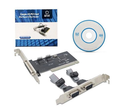 PLACA PCI PARALELA C/ 2 SERIAIS