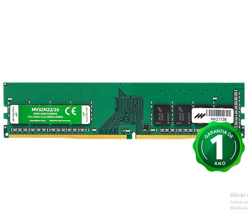 MEMÓRIA 16 GB. MACROVIP DDR4 / 3200 MHZ