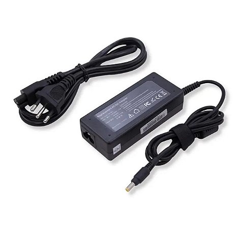 FONTE NOTEBOOK HP 18.5V/3.5A ( 4.8 X 1.7 mm ) PONTA FINA COMPATÍVEL