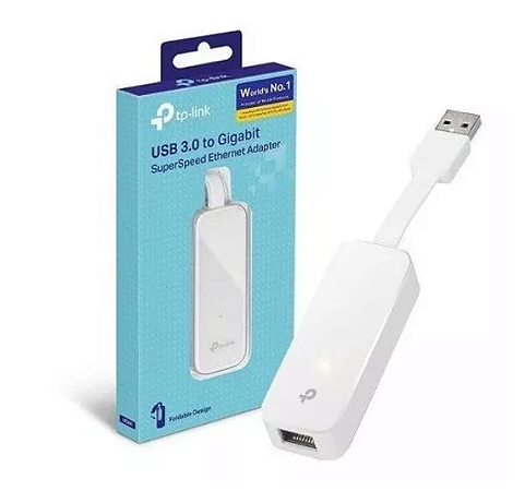 PLACA DE REDE TP-LINK UE300 GIGABIT USB 3.0 P/ RJ45