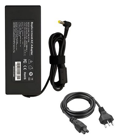 FONTE NOTEBOOK ACER 19V / 7.1A ( 5.5 X 1.7 mm ) COMPATÍVEL