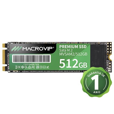 SSD M2 512 GB. MACROVIP