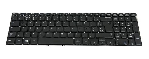 TECLADO NOTEBOOK SAMSUNG NP550P5C BR PRETO
