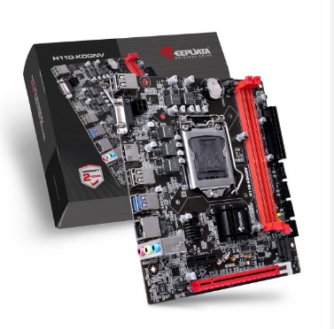 PLACA MÃE KEEPDATA H110-KDGNV 1151P DDR4 VGA/HDMI