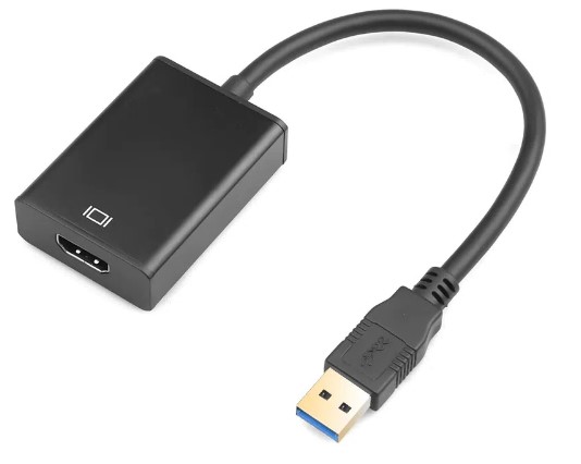 CONVERSOR USB 3.0 MACHO P/ HDMI FÊMEA
