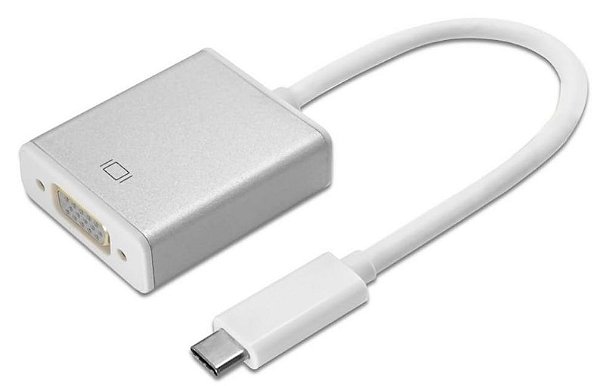 CONVERSOR USB TIPO C / VGA FEMEA