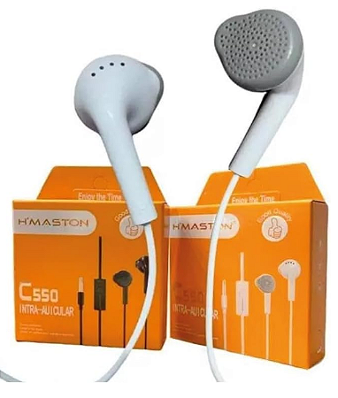 FONE DE OUVIDO H´MASTON C16 P3 C/MICROFONE