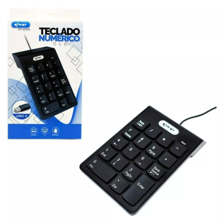 TECLADO NUMÉRICO KNUP KP-2003A