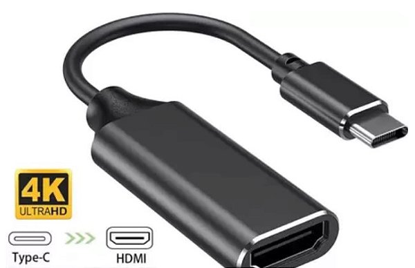 CONVERSOR USB TIPO C MACHO P/ HDMI FÊMEA