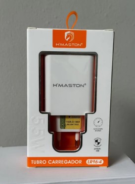 CARREGADOR DE PAREDE H´MASTON USB 55W S/ CABO