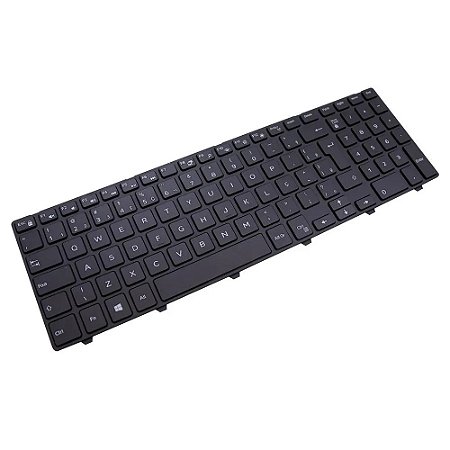 TECLADO NOTEBOOK DELL INSPIRON 15-3000/5000 PRETO